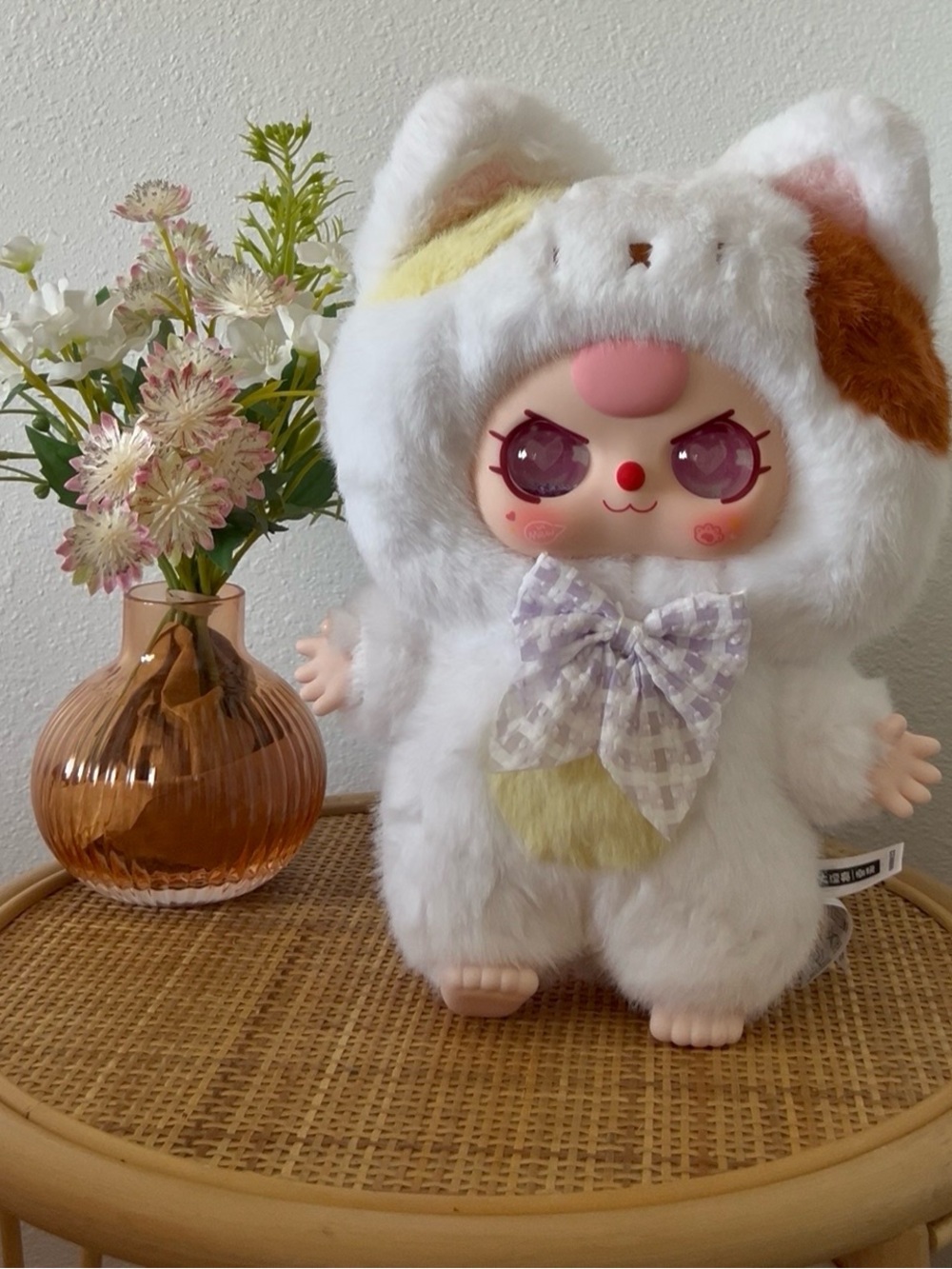 Baby three 400% First Edition Return - Kitty + custom baby three faceplate